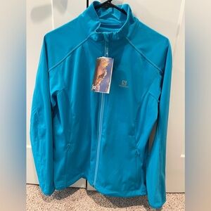Salomon softshell windbreaker jacket